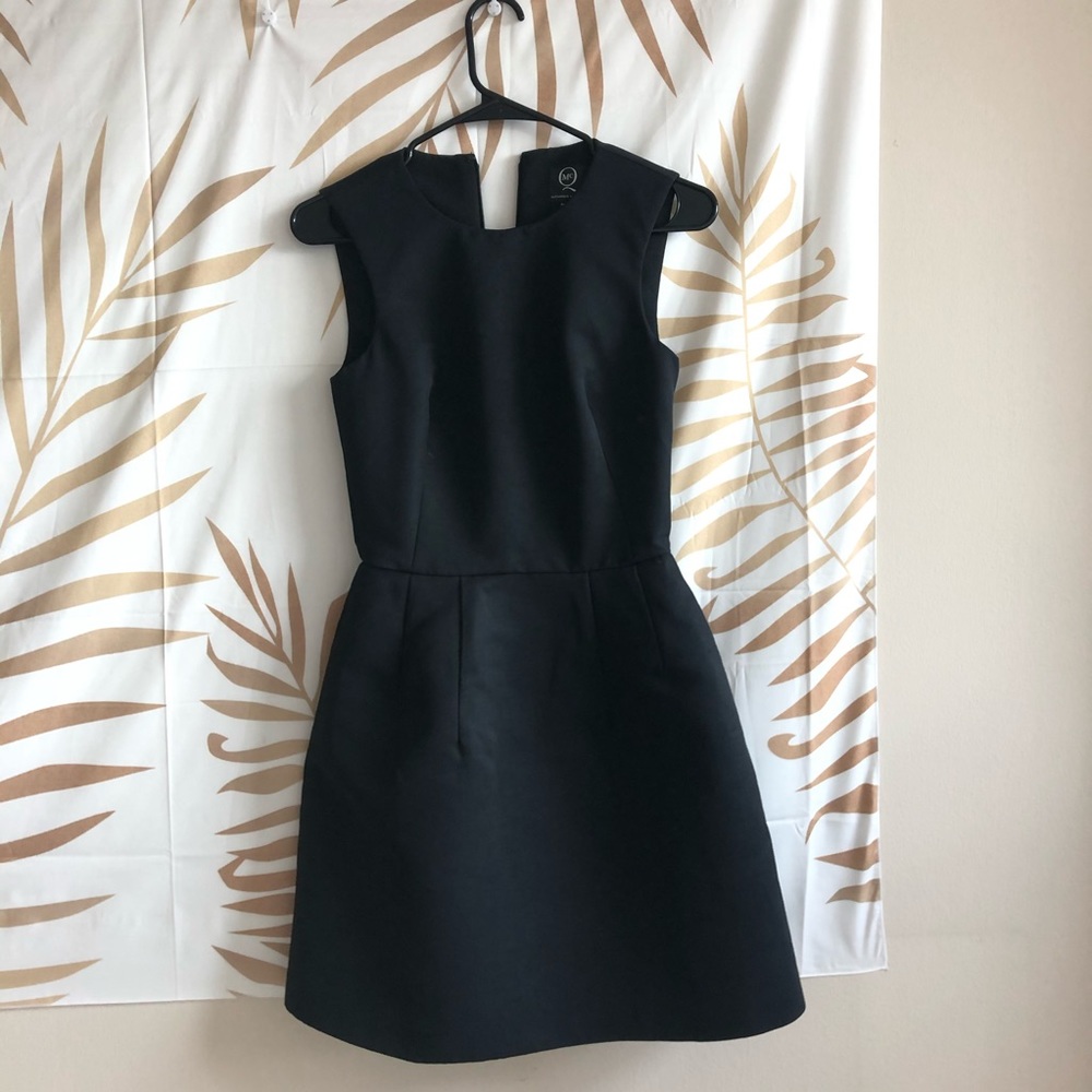 Alexander McQueen Black Sleeveless Mini Dress